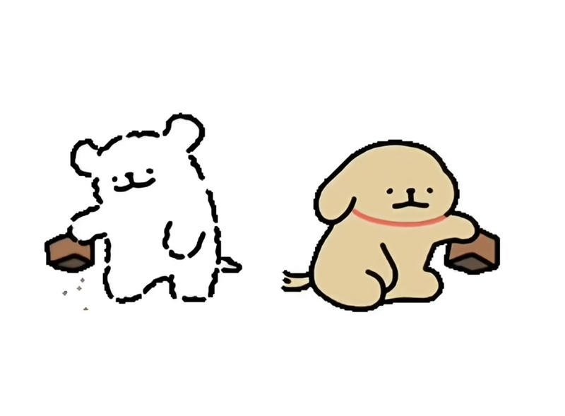 2 con vật lắc ví trống trơn hài hước meme ví rỗng