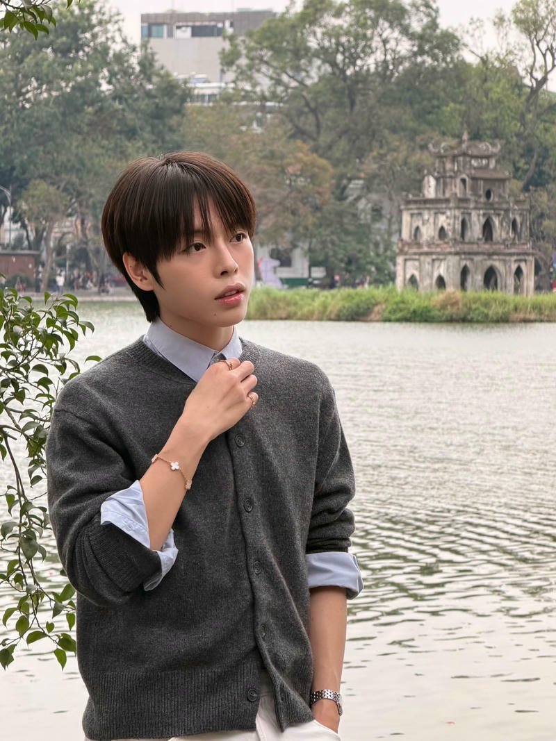 Ảnh chân dung Đức Phúc phù hợp làm nền cute