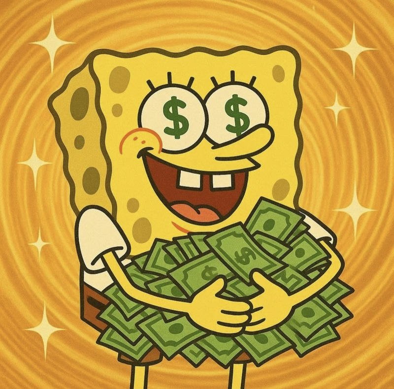 Ảnh chế khoảnh khắc trúng tiền vui nhộn meme tiền