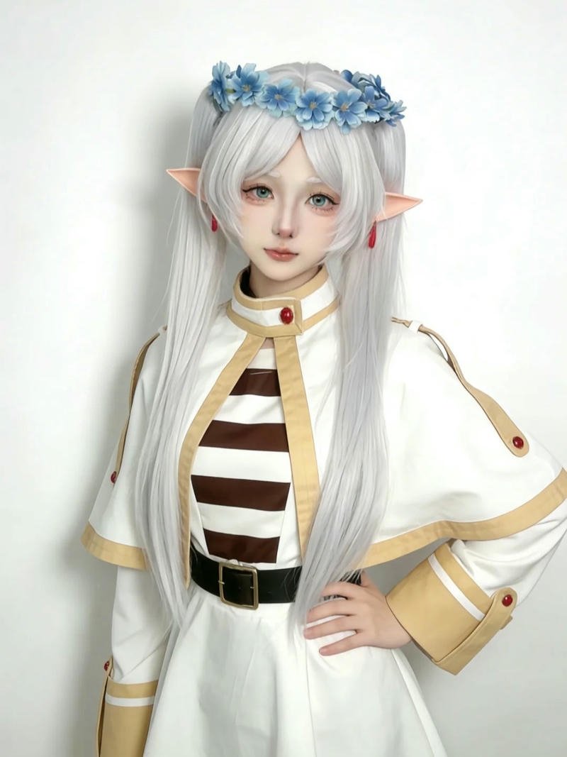 Ảnh cosplay frieren mang đến diện mạo nhân vật đầy cuốn hút