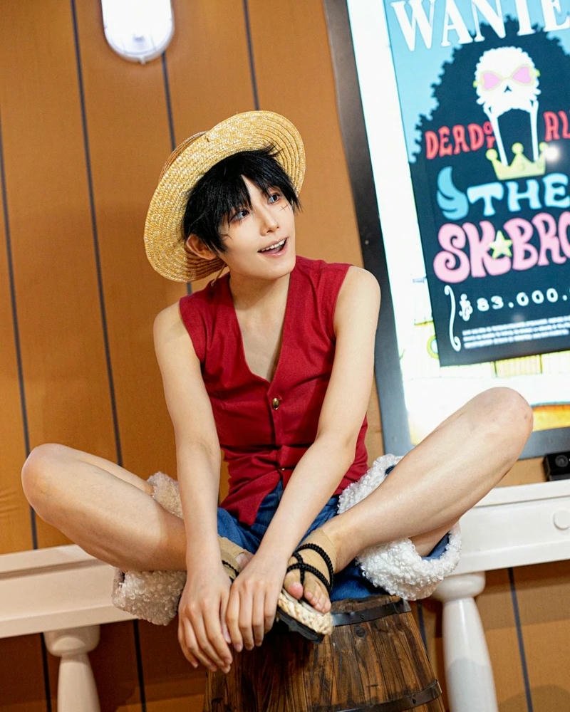 Ảnh cosplay one piece nổi bật với tạo hình nhân vật rõ ràng