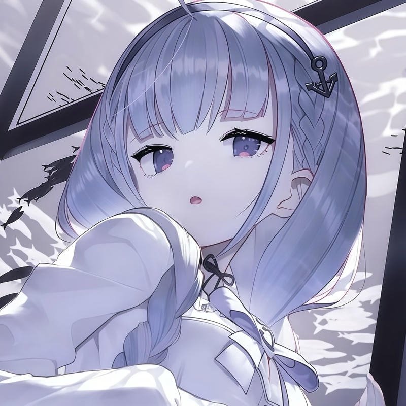 Ảnh đại diện anime nữ có ánh mắt trong trẻo