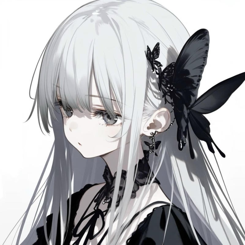 Ảnh đại diện anime nữ thể hiện nét đẹp trong trẻo