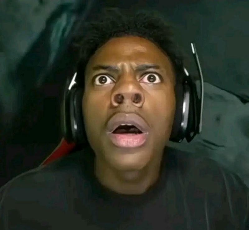 Ảnh hoảng hốt meme mắt trợn ngược