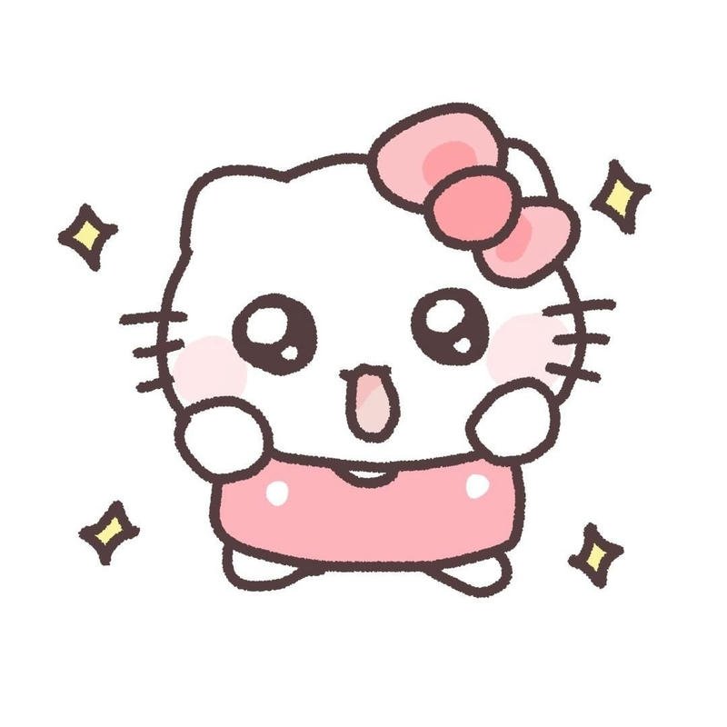Ảnh meme Hello Kitty bựa kiểu dễ thương