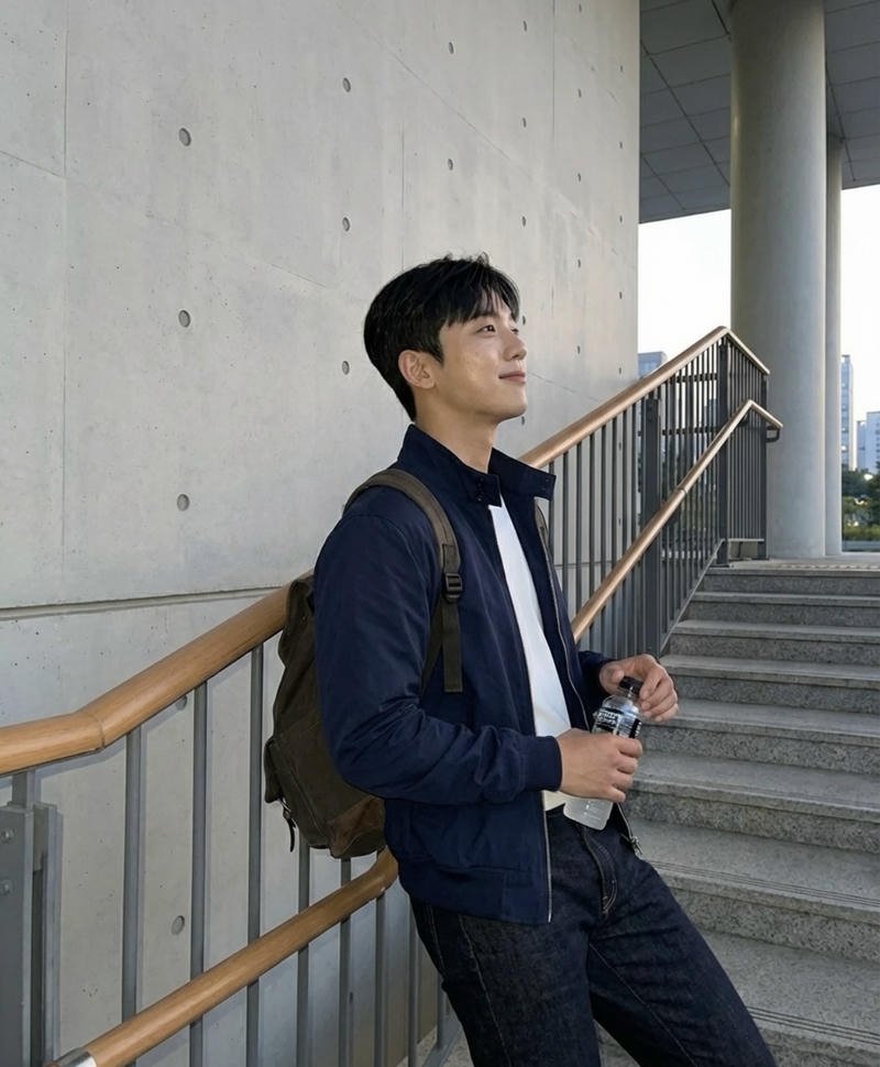 Ảnh trai Hàn Quốc ngầu phong cách streetwear cool