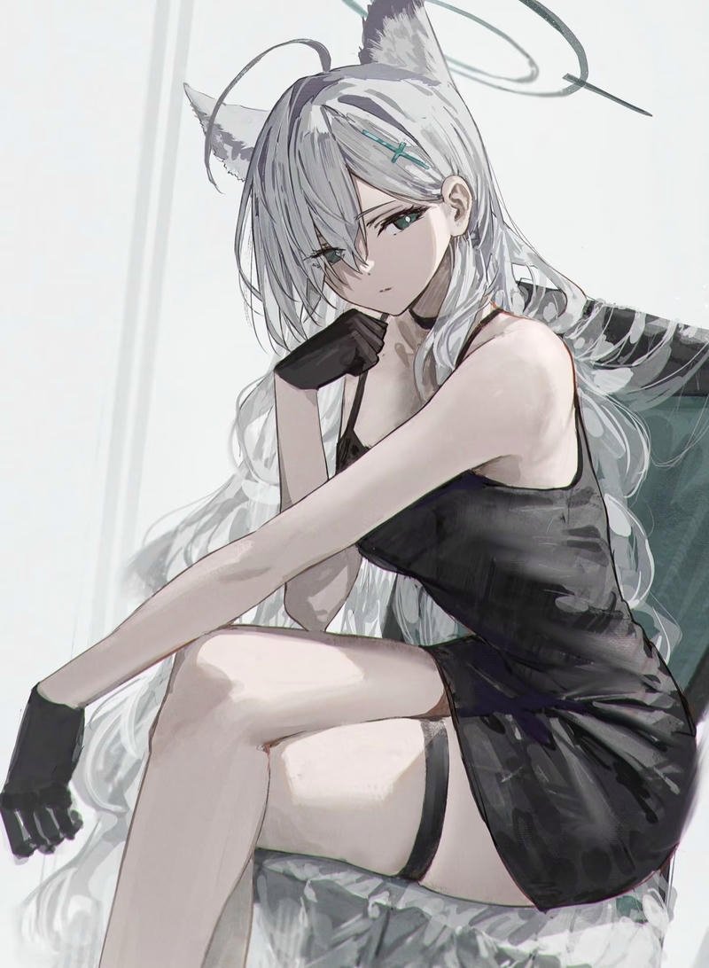 Ánh nhìn cuốn hút của nhân vật trong ảnh gái anime sexy