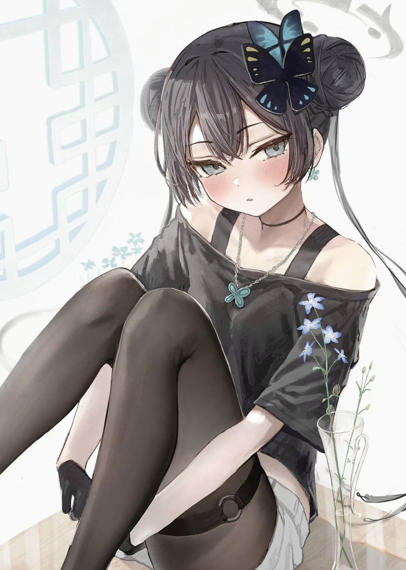 Ánh nhìn lôi cuốn từ cô nàng anime cá tính