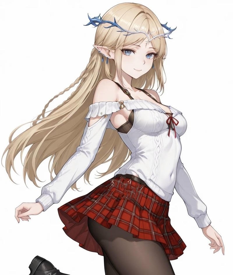 Ánh nhìn thu hút trong anime tóc vàng đầy ấn tượng