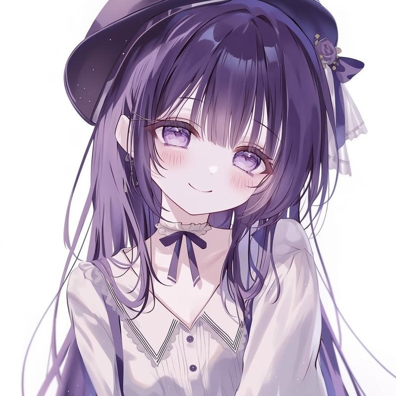 Ảnh profile anime nữ mang vẻ đẹp tinh khôi