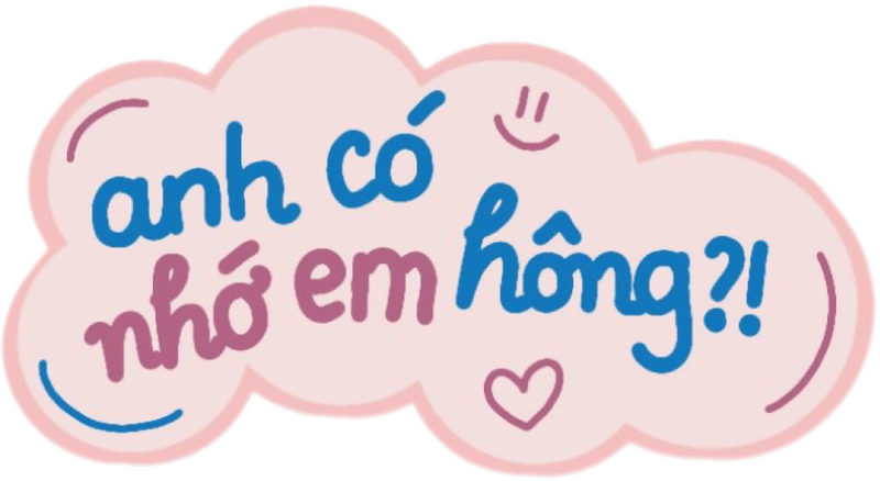 Ảnh sticker chữ thmbnail