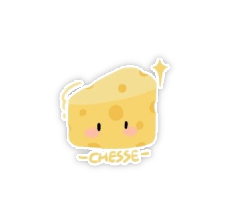 Ảnh sticker cute mini vẽ tay dễ thương