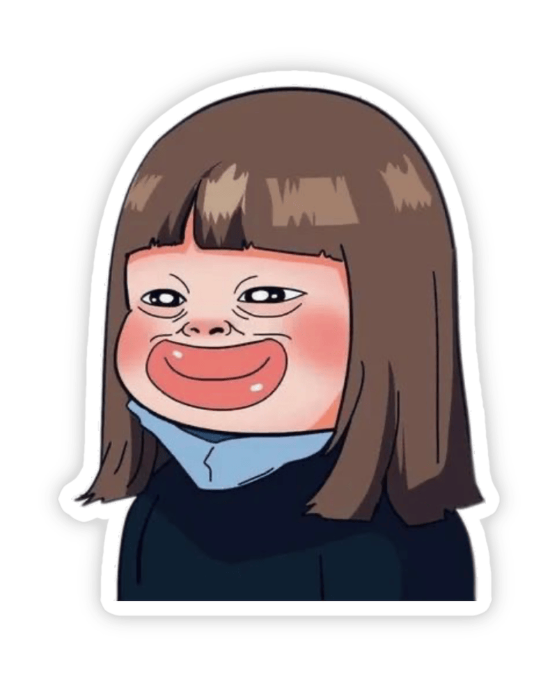 Ảnh sticker messenger bựa vui nhộn đáng yêu cực chất