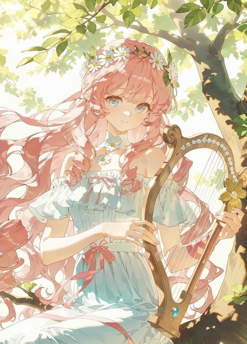 Anime nữ tóc hồng càng nhìn càng thấy ổn áp