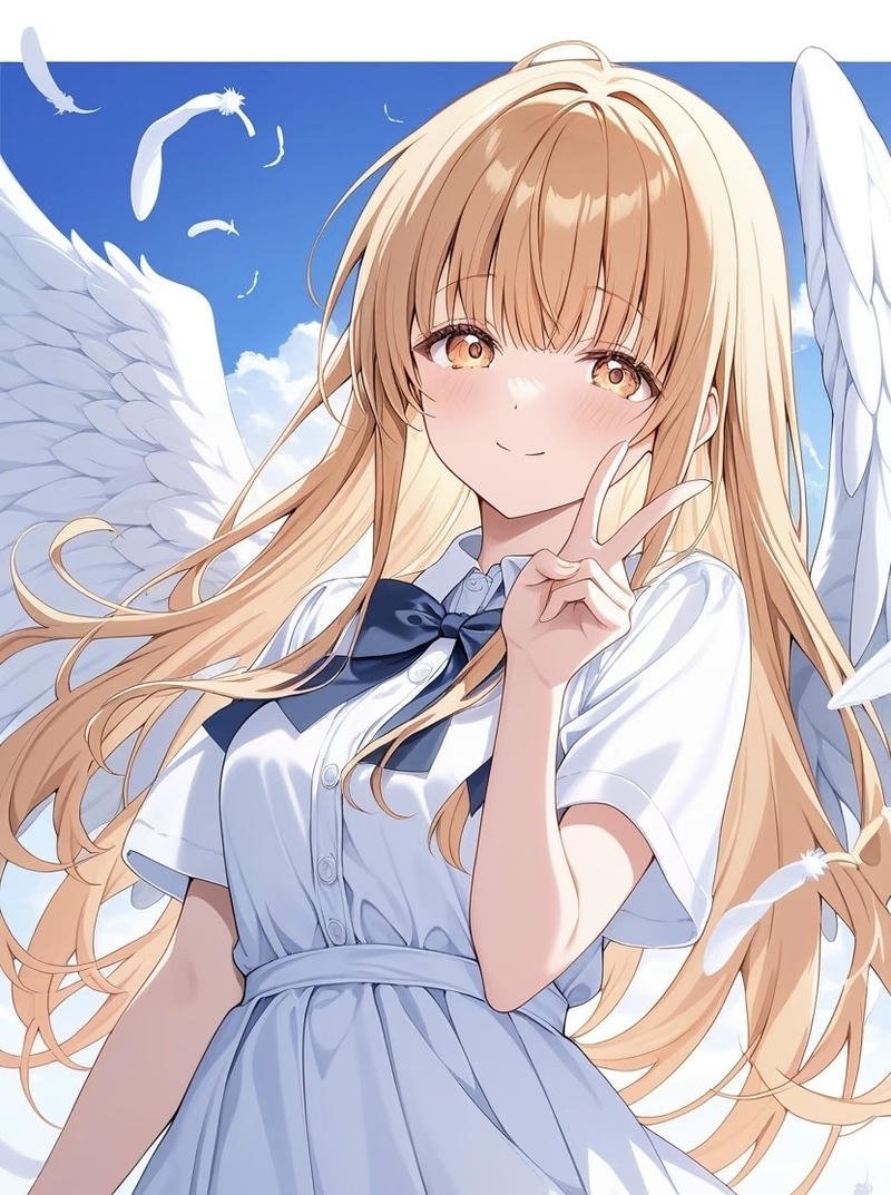 Anime tóc vàng toát lên sự thu hút rất riêng