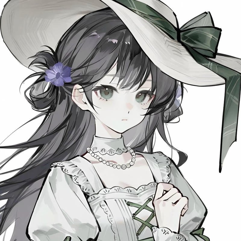 Avatar anime nữ mang nét cuốn hút dịu dàng