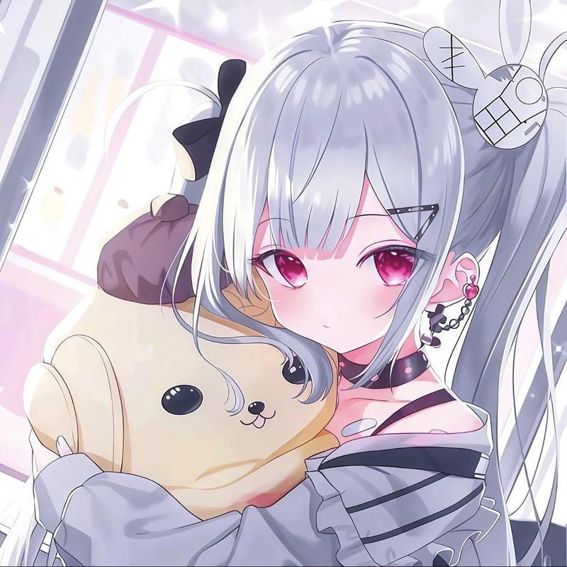 Avatar anime nữ thể hiện vẻ đẹp dịu dàng cuốn