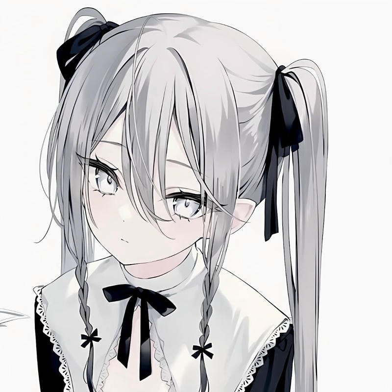 Avatar anime nữ với ánh nhìn nhẹ nhàng cuốn hút