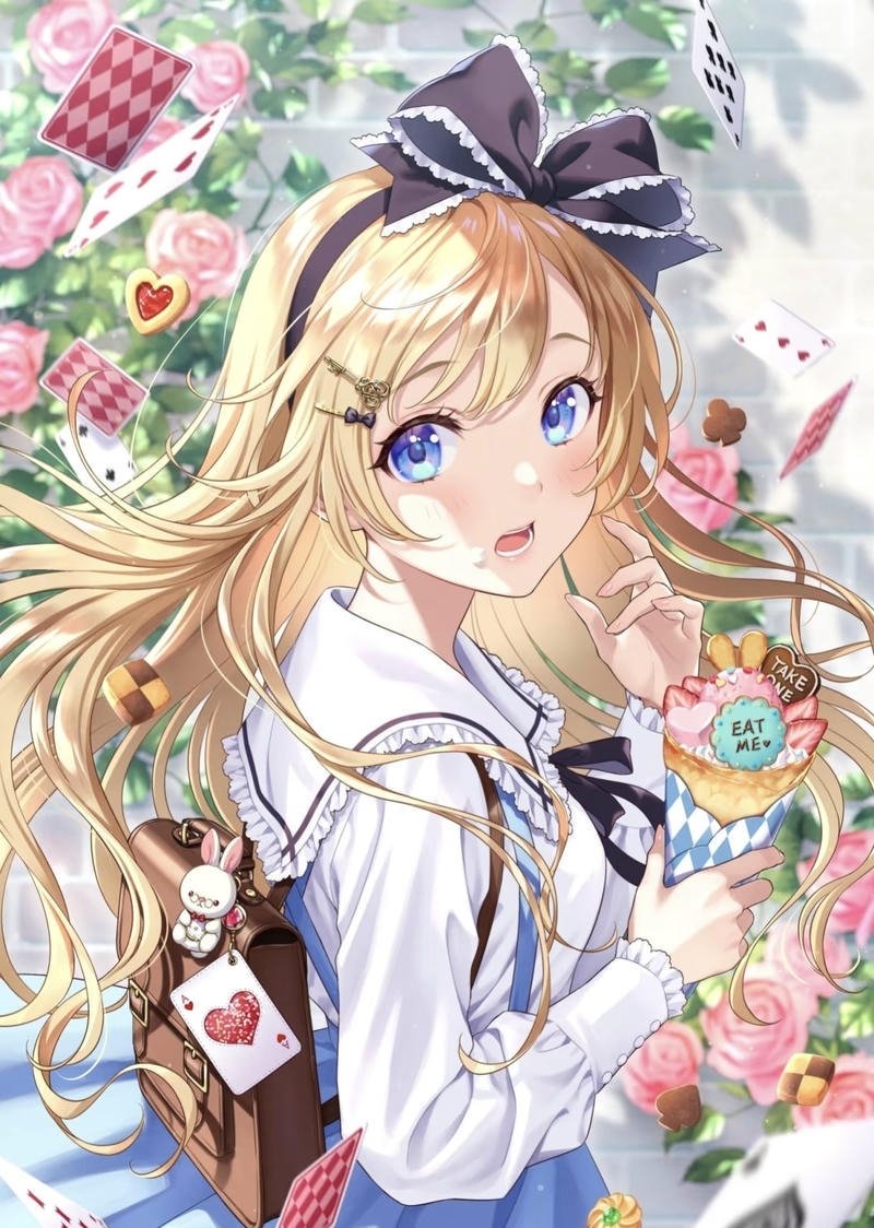 Bức tranh anime với phong cách độc đáo hiếm gặp