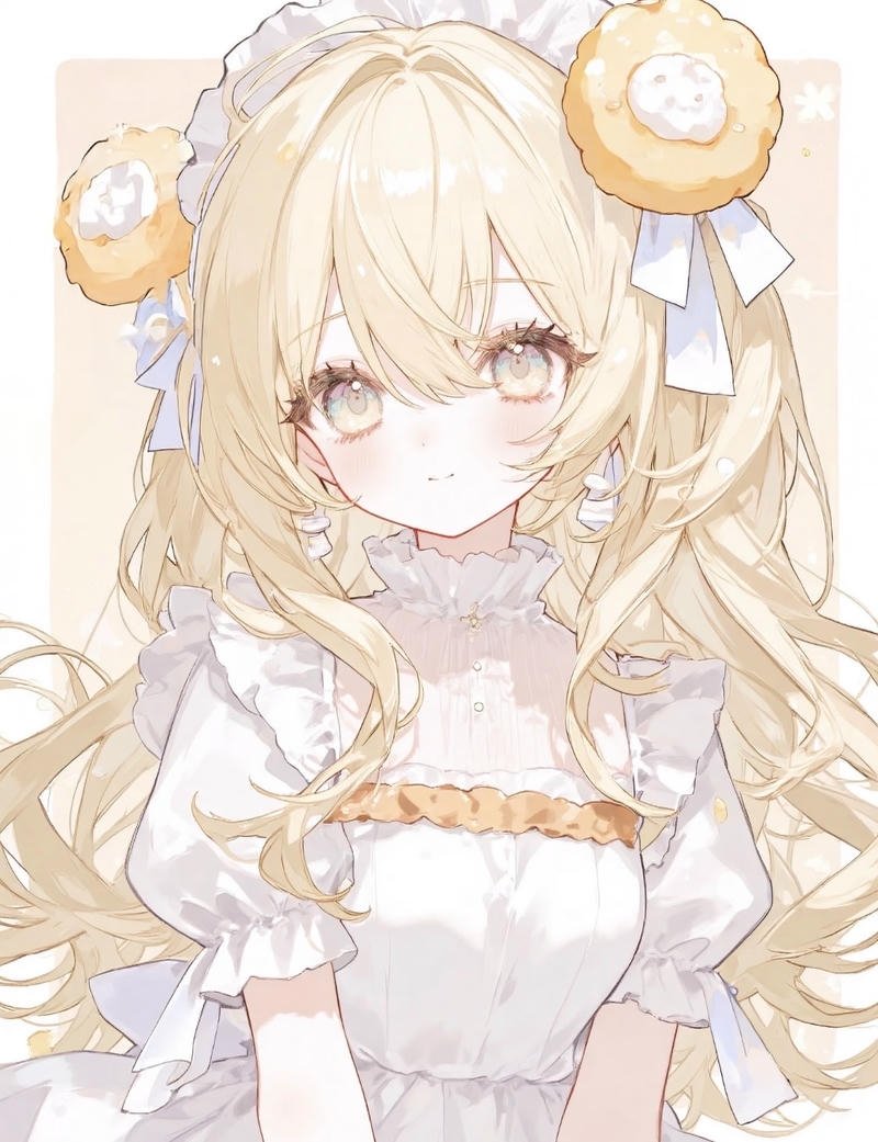 Bức vẽ nổi bật với anime tóc vàng đầy cuốn hút