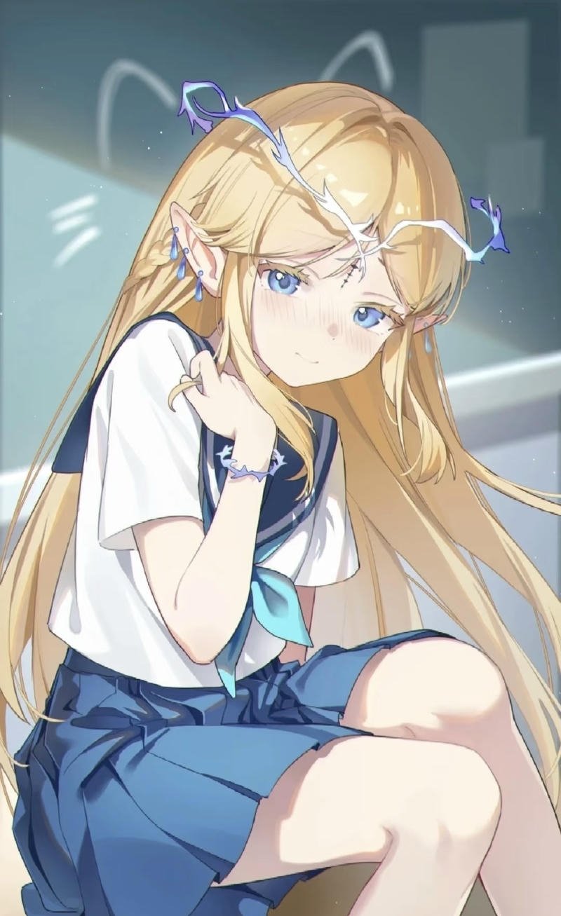 Cách thể hiện tự nhiên giúp anime tóc vàng dễ nhìn