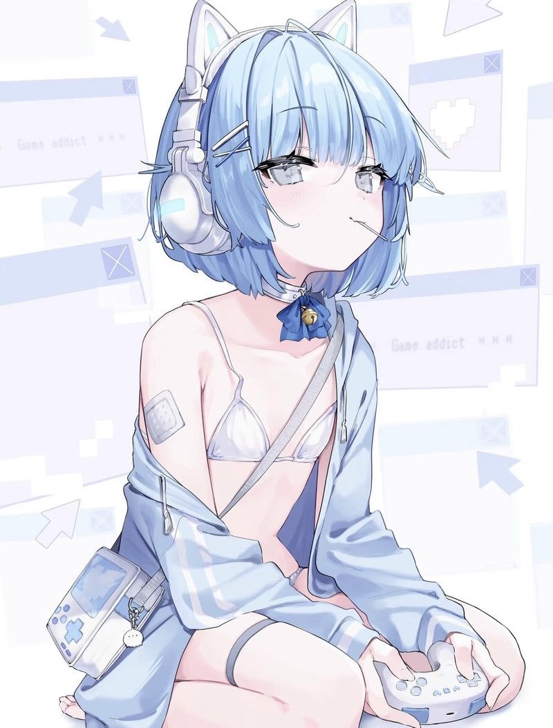 Cảm hứng dễ thương từ ảnh anime nữ tóc ngắn đáng yêu