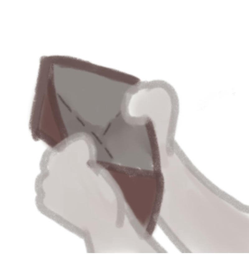 Cảnh mở ví rỗng trống trơn đầy hài hước meme