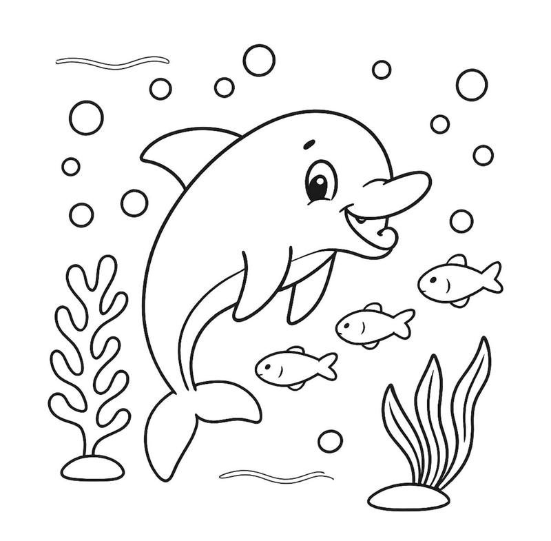 Chú cá heo cute với nụ cười đáng yêu