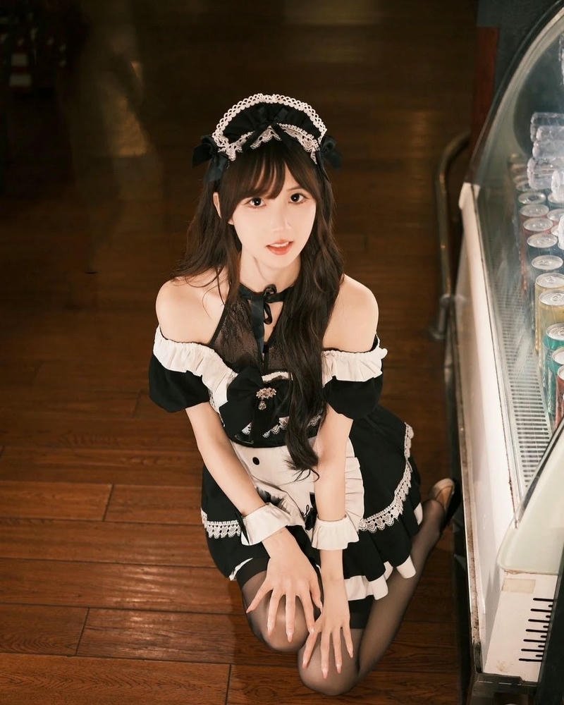 Cosplay hầu gái mang đến diện mạo quen thuộc dễ nhận diện