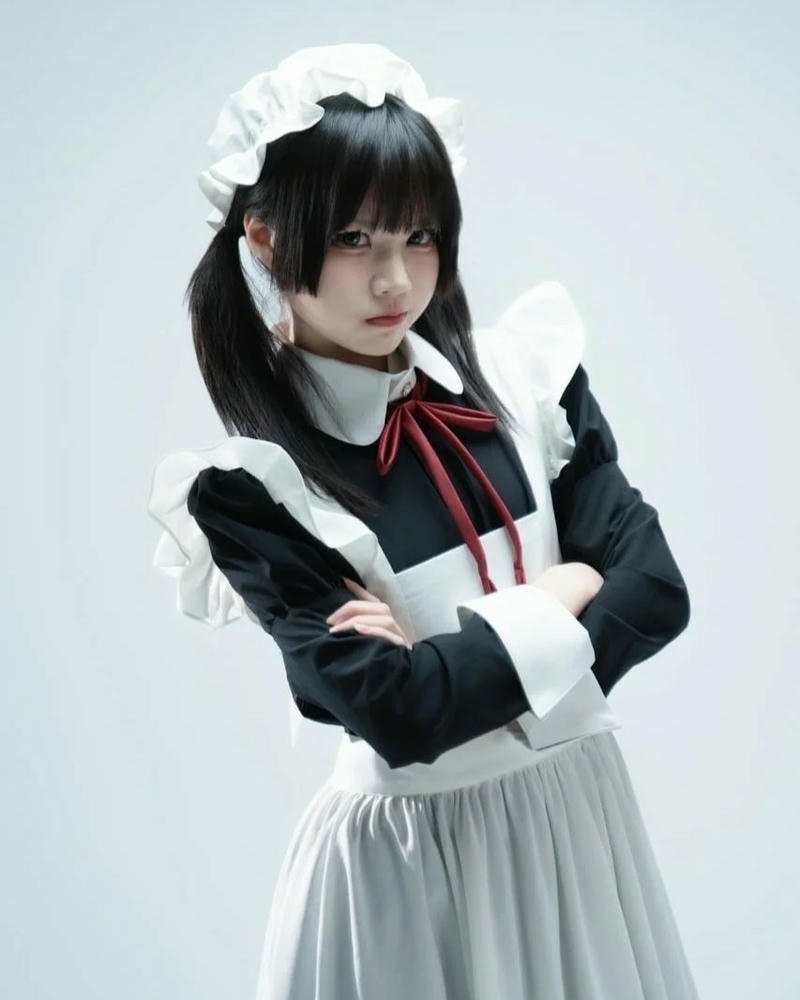 Cosplay hầu gái thể hiện phong cách phục trang đặc sắc