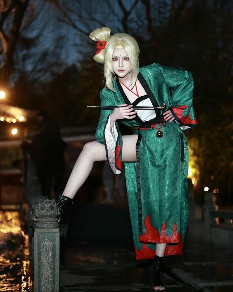 Cosplay tsunade phiên bản sáng tạo thể hiện cá tính riêng