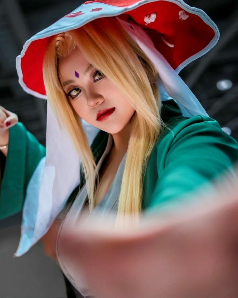 Cosplay tsunade thần sắc ấn tượng mang vẻ đẹp cá tính