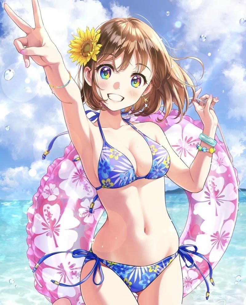 Dáng đứng nổi bật của nhân vật nữ phong cách anime