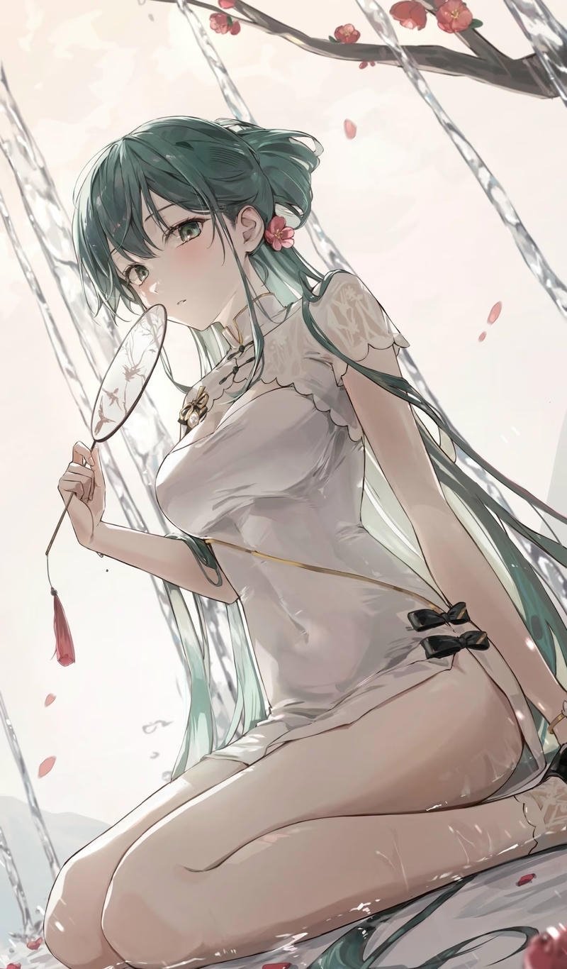 Dáng vẻ cuốn hút của nhân vật anime nữ quyến rũ