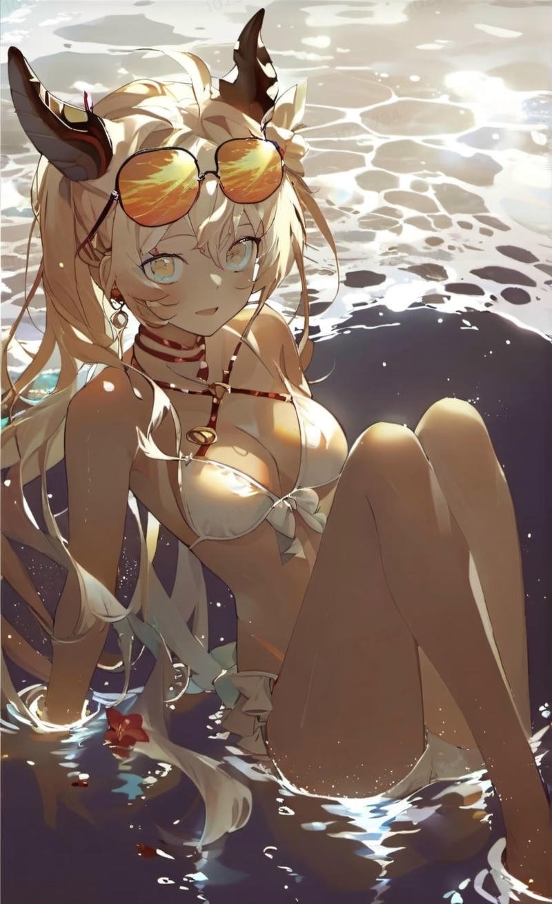 Dáng vẻ thu hút của nhân vật nữ phong cách anime