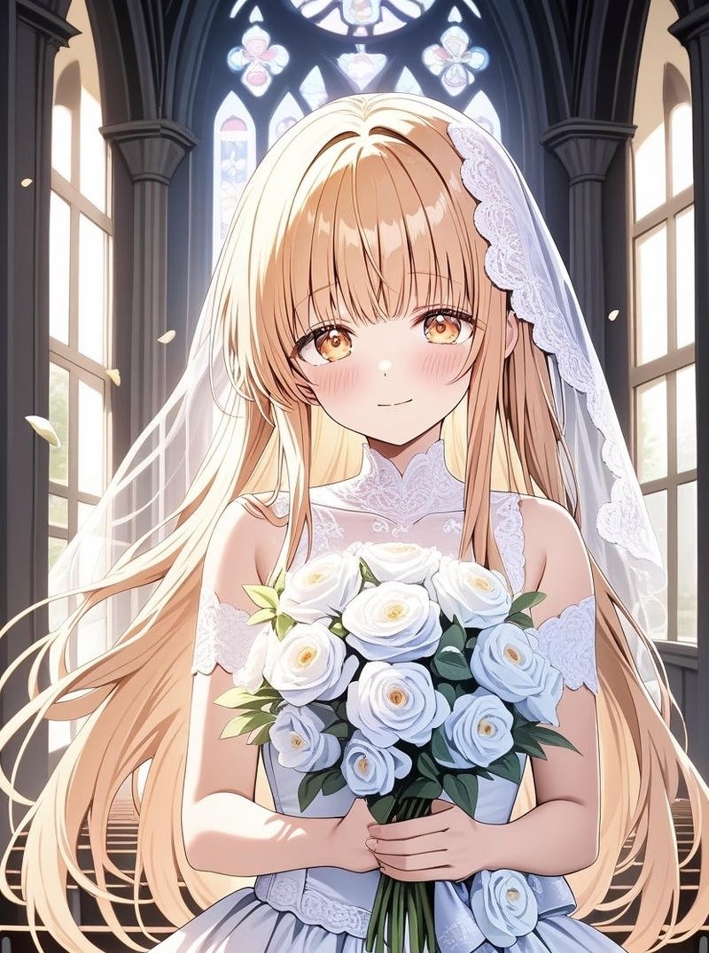 Điểm nhấn rõ ràng giúp anime tóc vàng thêm thu hút