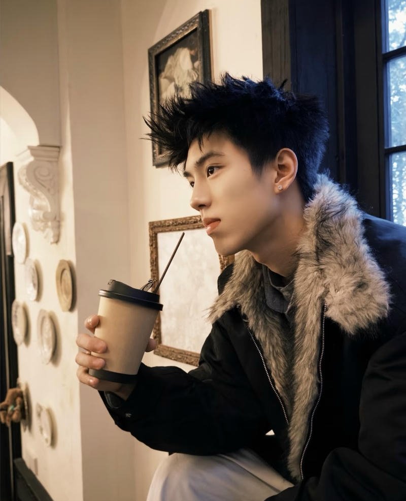 Diện mạo hài hòa xuất hiện trong ảnh trai 2K8