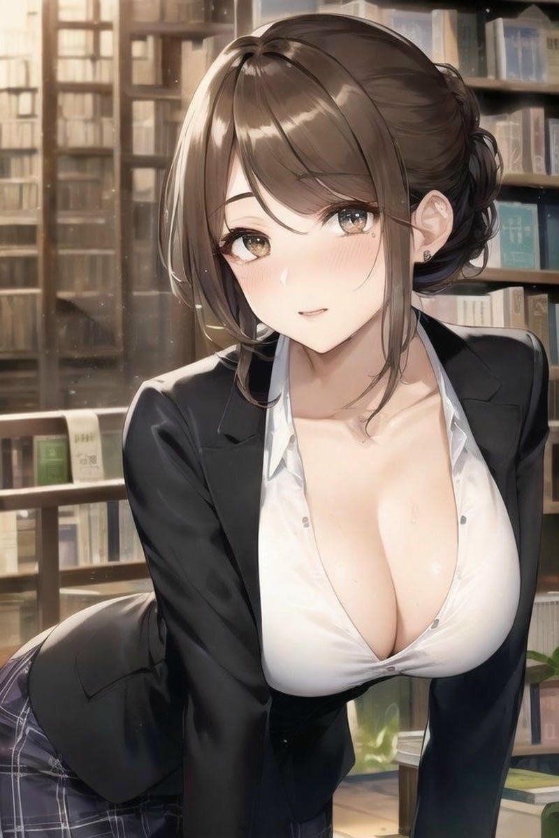 Diện mạo quyến rũ của nhân vật nữ phong cách anime mlem