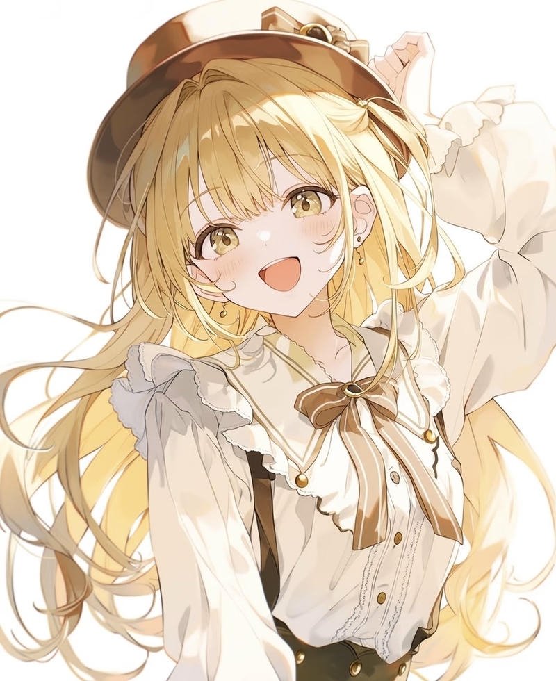 Đôi mắt long lanh giúp anime tóc vàng cuốn hút hơn