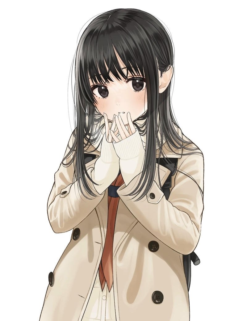 Gương mặt trong trẻo của cô nàng anime trẻ tuổi