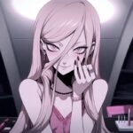 Hình ảnh anime nữ tóc hồng mang nét mềm mại dễ nhìn