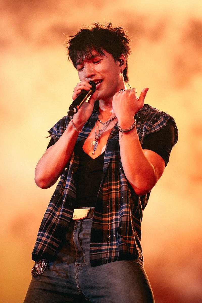 Hình ảnh biểu diễn chuyên nghiệp của HIEUTHUHAI