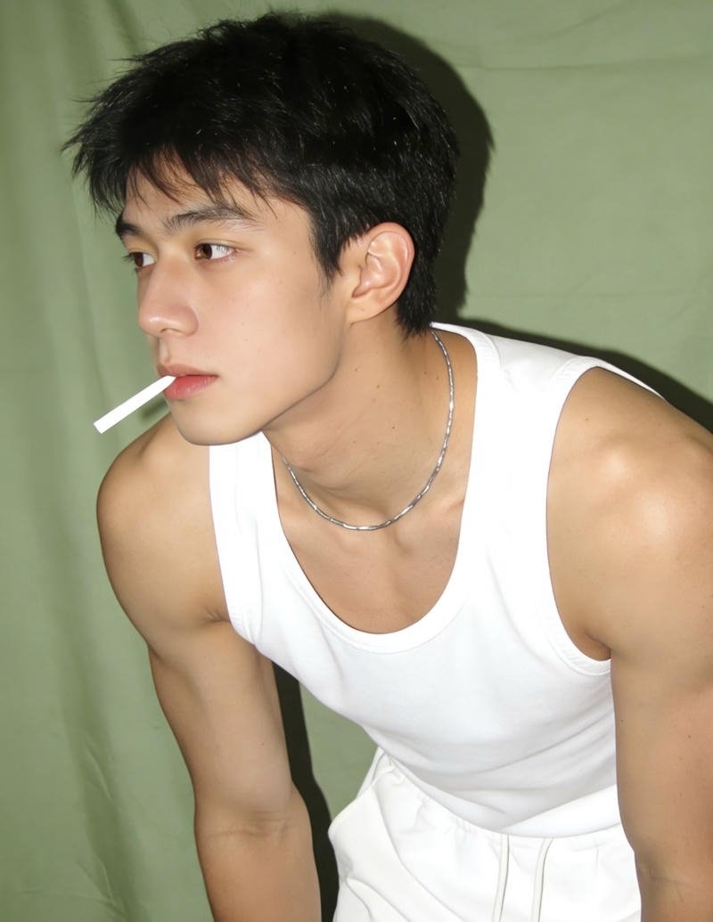 Hình ảnh con trai cute sở hữu ánh nhìn ấm áp dễ mến