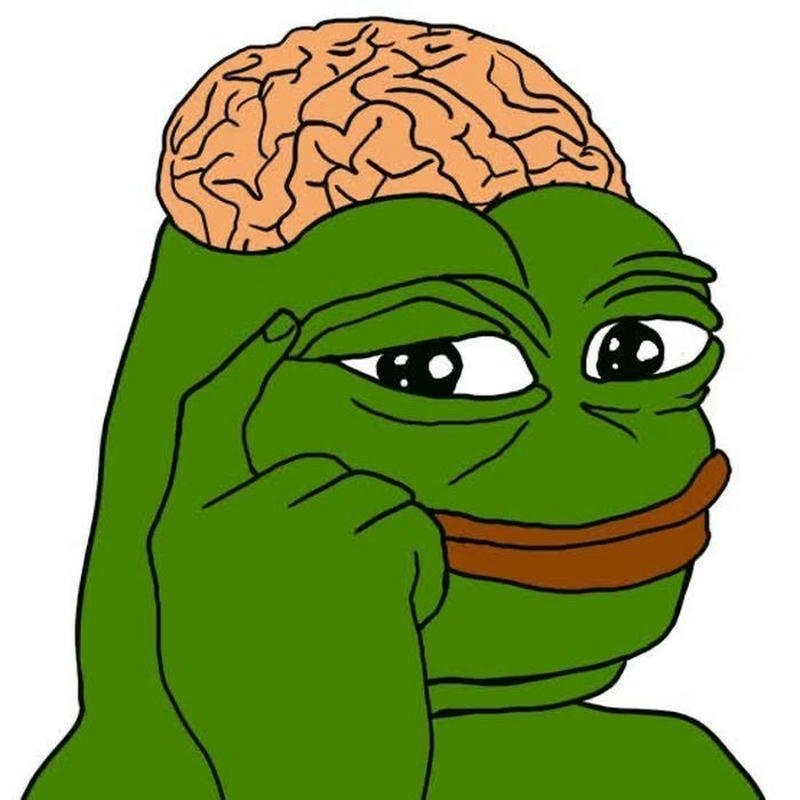 Hình ảnh meme ếch xanh bựa gương mặt hài hước gây cười