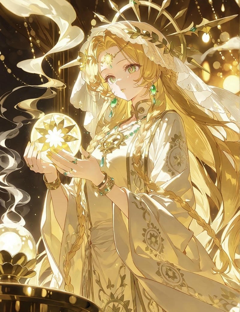 Hình ảnh phù hợp đặt nền anime tóc vàng xinh xắn