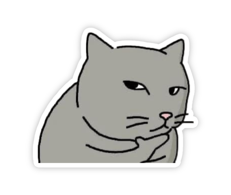 Hình ảnh sticker messenger bựa cute pha chút lầy lội