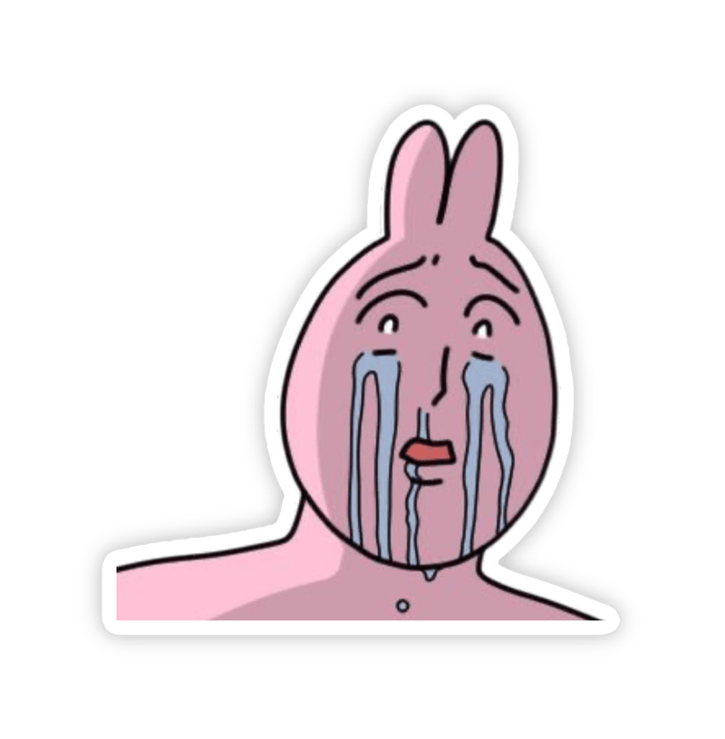 Hình ảnh sticker messenger bựa hài bựa khiến bạn cười ra nước mắt