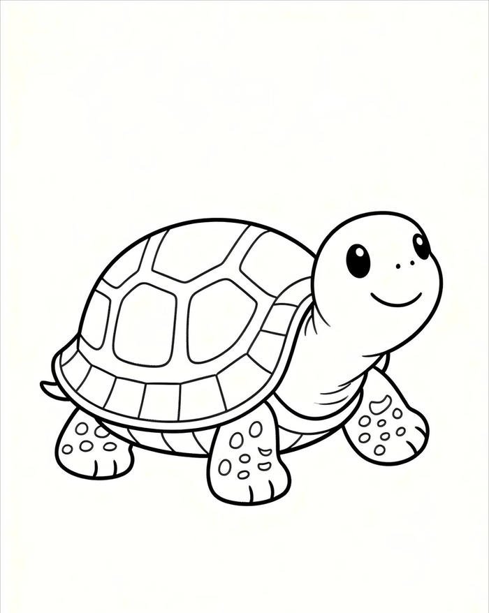 Hình ảnh vẽ tranh con rùa sinh động