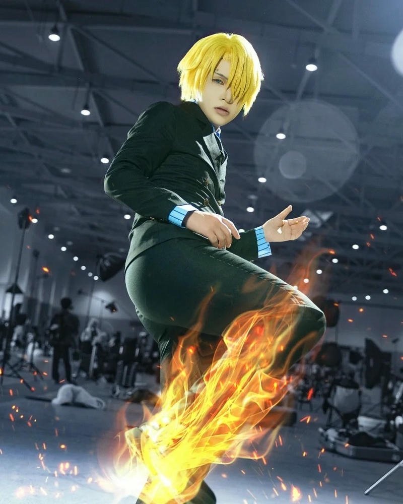 Hình cosplay nhân vật one piece thể hiện diện mạo quen thuộc