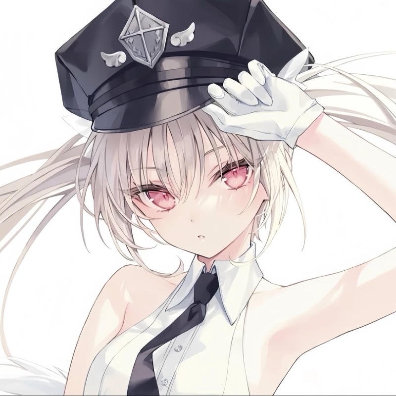 Hình đại diện anime nữ mang vẻ ngoài trong sáng